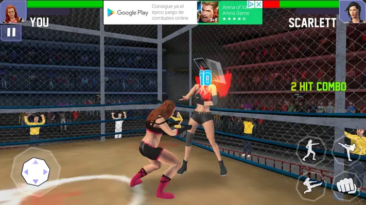 Bad Girls Wrestling Game android App screenshot 6